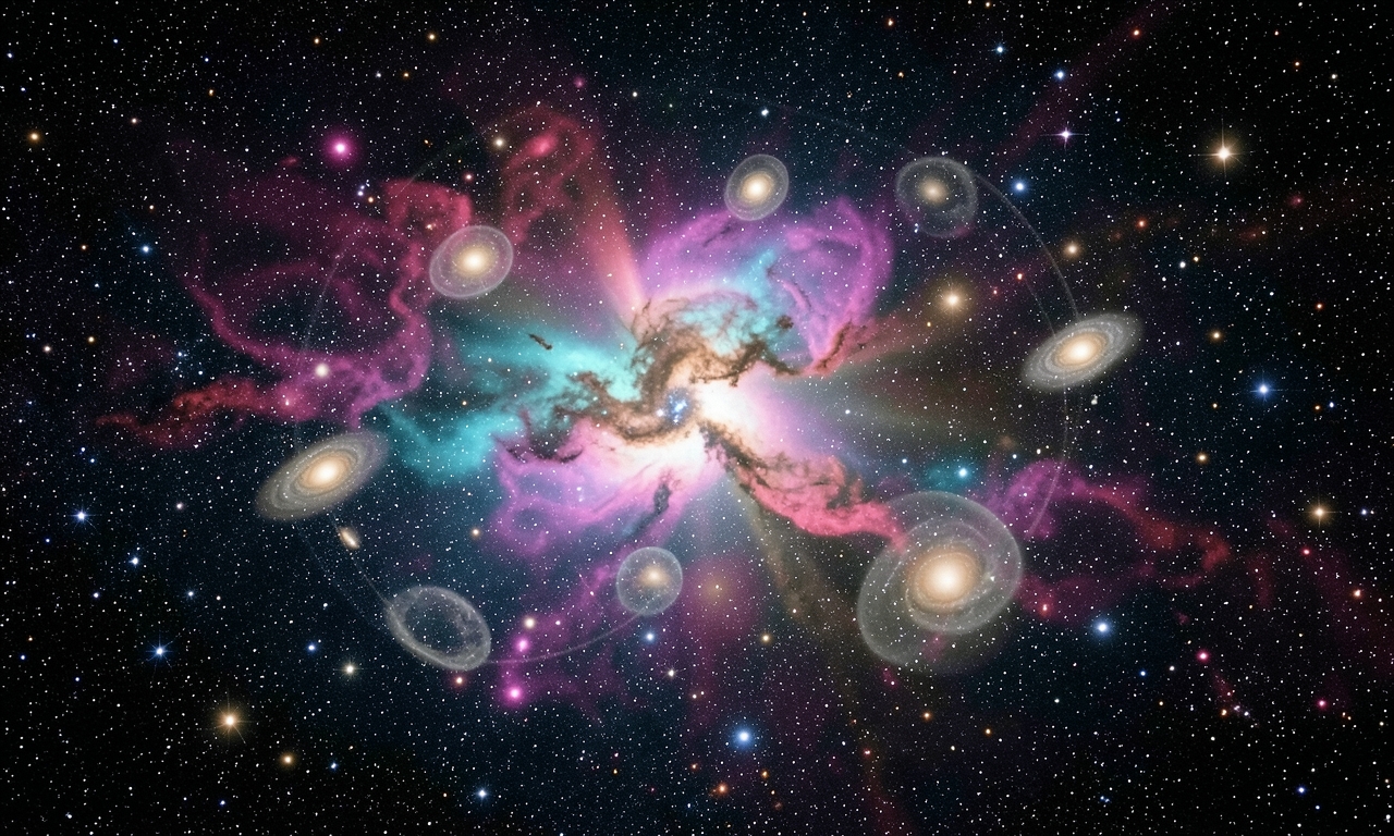 Nearly 50 'ghost galaxies' emerge around three hosts, challenging dwarf galaxy counts