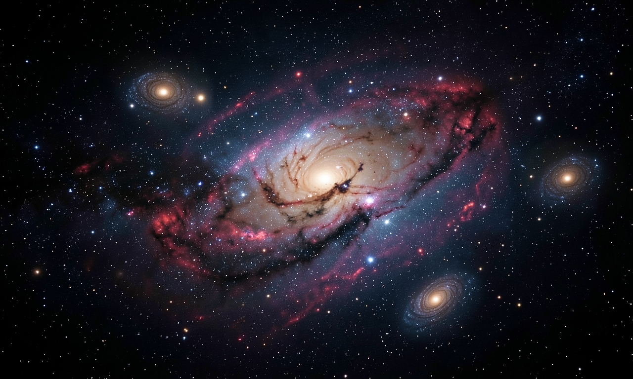 Faint young stars reveal that Messier 74 may be twice as large as previously thought