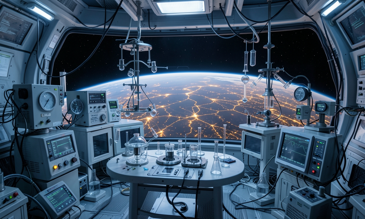 Nighttime View of the United States from the ISS